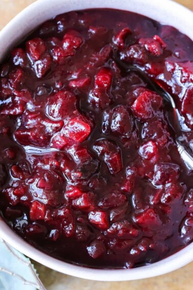 Nanas Cranberry Chutney one of 30 best thanksgiving side dishes