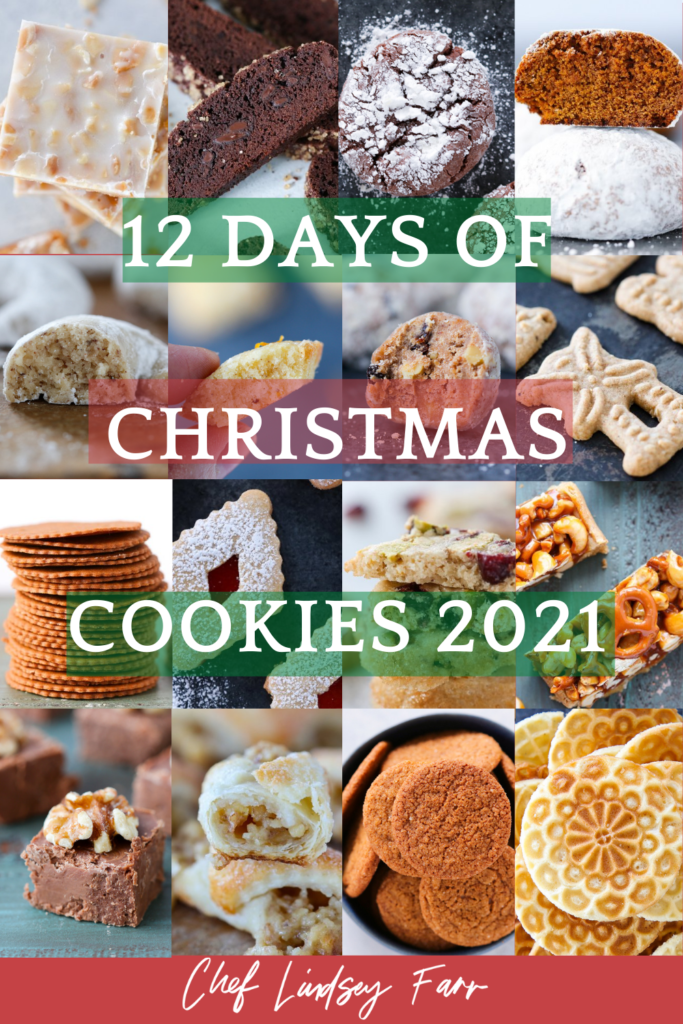 12 Days of Christmas Cookies 2021