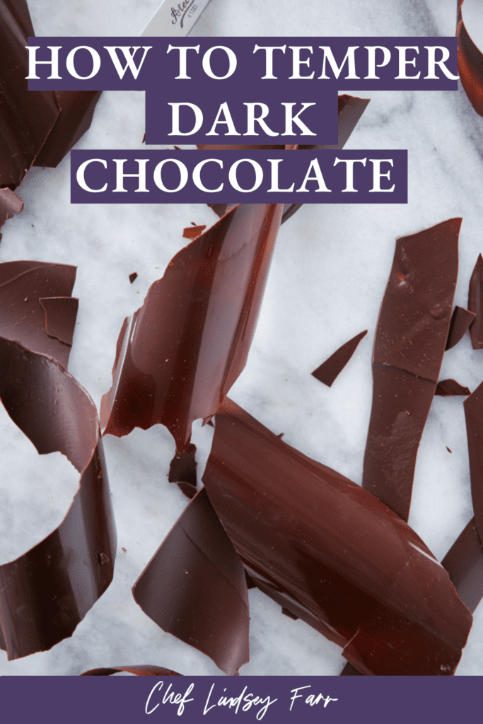 How to Temper Dark Chocolate