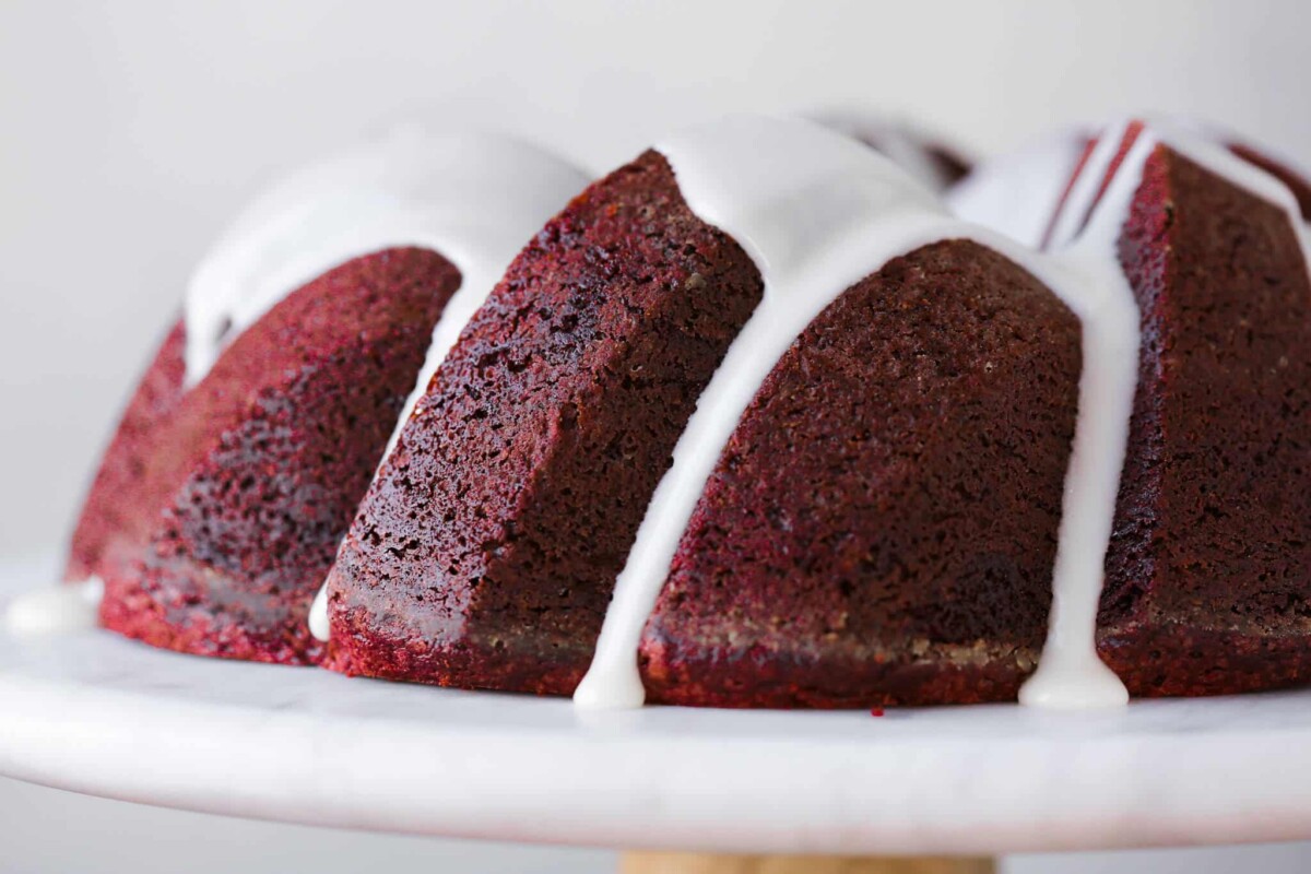 Red Velvet Pound Cake - Chef Lindsey Farr