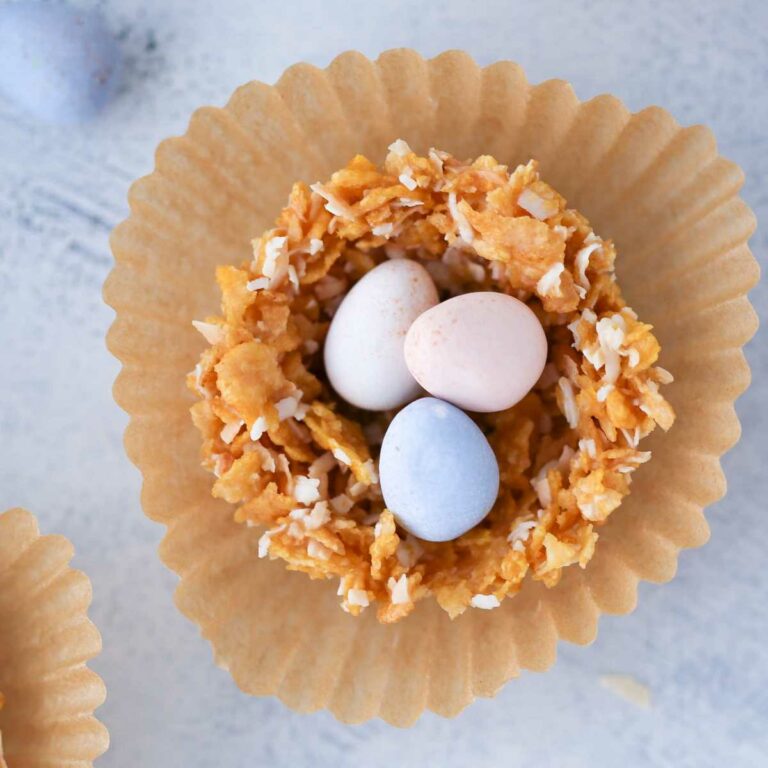 Coconut White Chocolate Nests - Chef Lindsey Farr