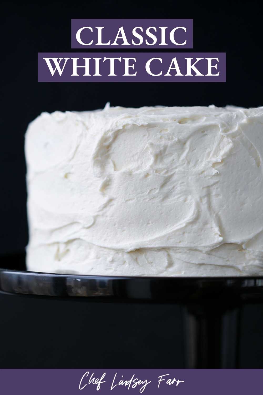 Classic White Cake Whole Cake