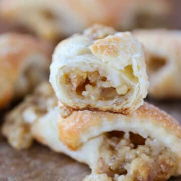 Hungarian Nut Roll Cookies (Walnut Filling)