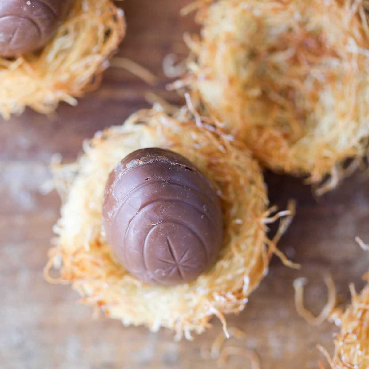 Three Ingredient Kataifi Nests - Chef Lindsey Farr