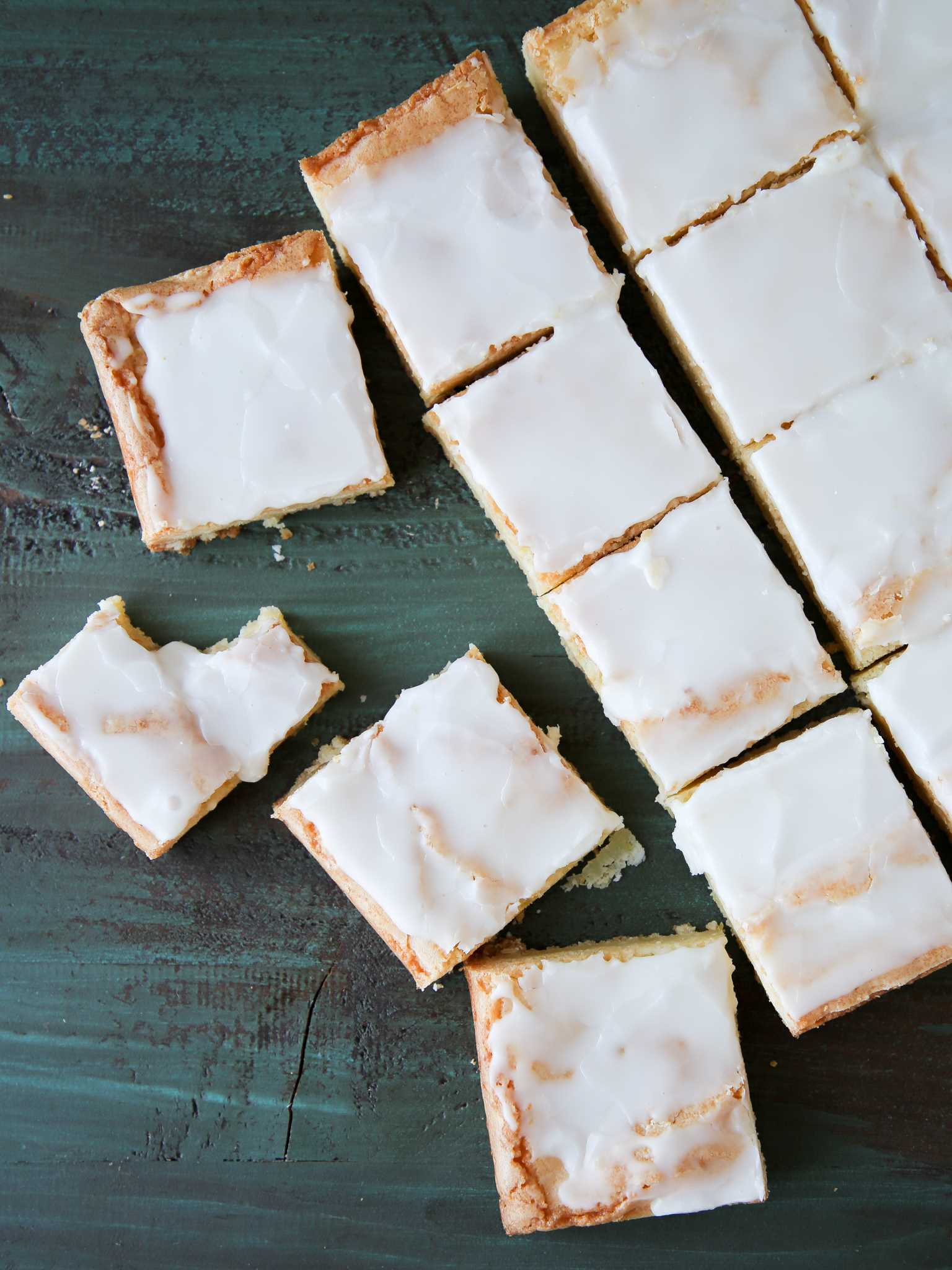 Lemon Blondies Slices.