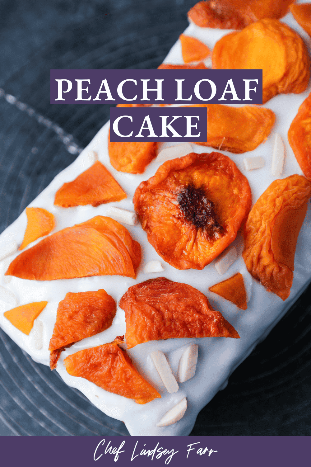 Peach Loaf Cake Beautiful Peaches