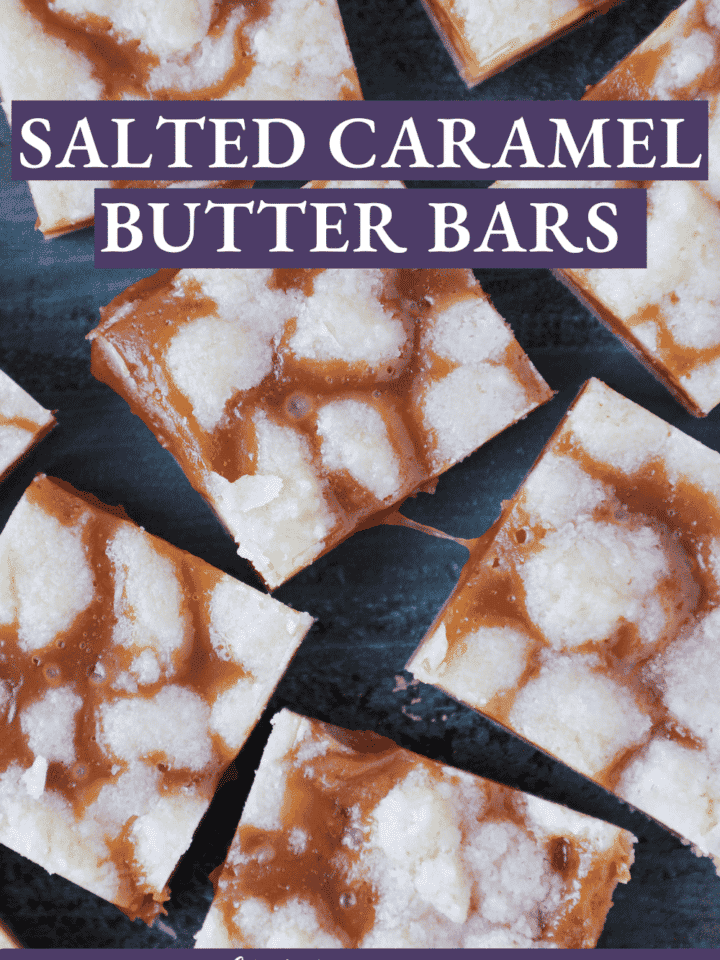 Salted Caramel Butter Bars Post Oven