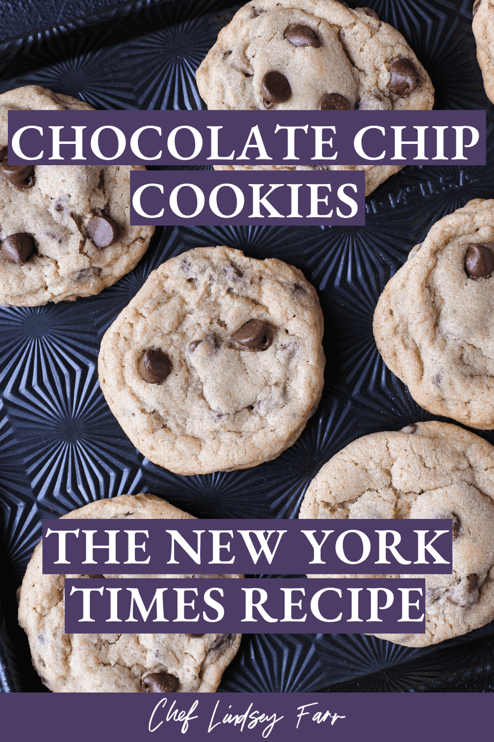 Chewy Chocolate Chip Cookies New York Times Recipe Dark