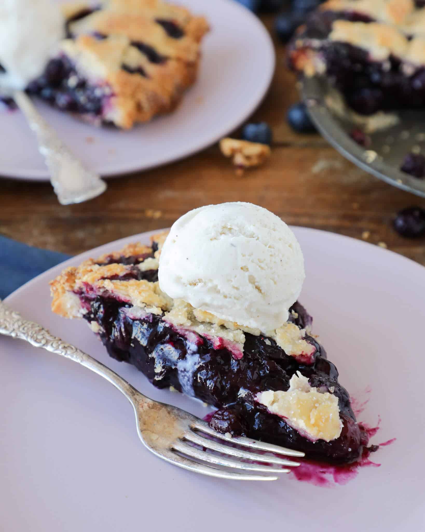 Old-Fashioned Blueberry Pie Recipe