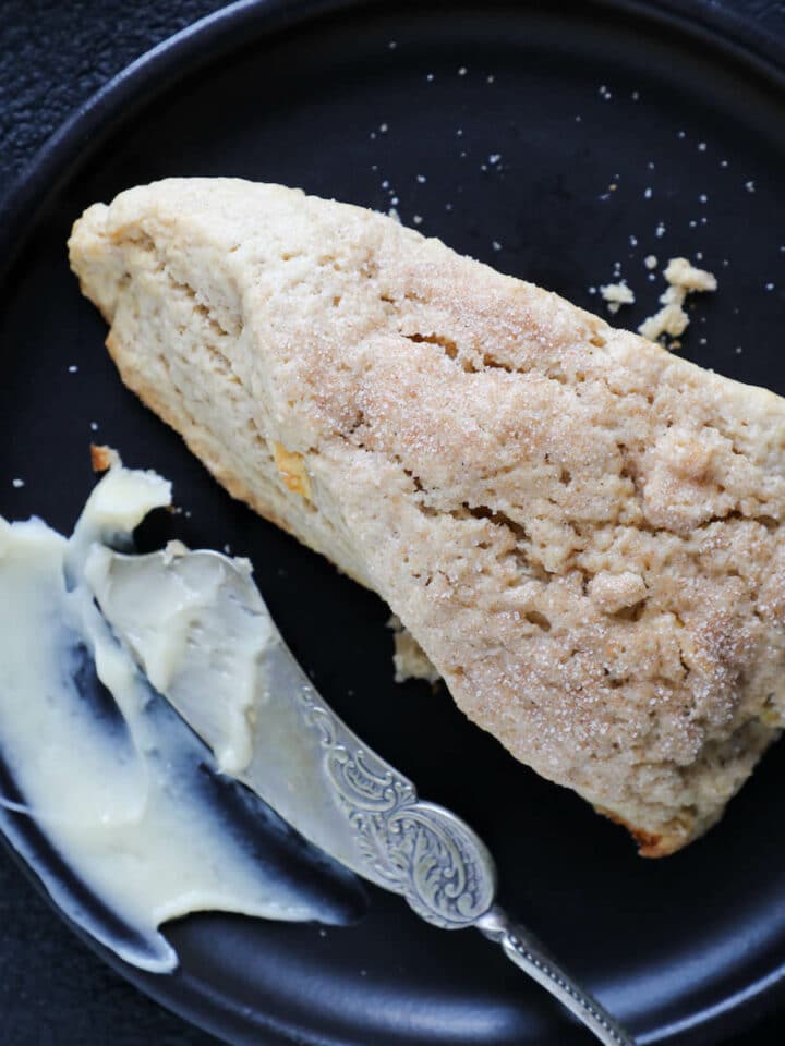 Spiced Apple Scones Perfect Cream
