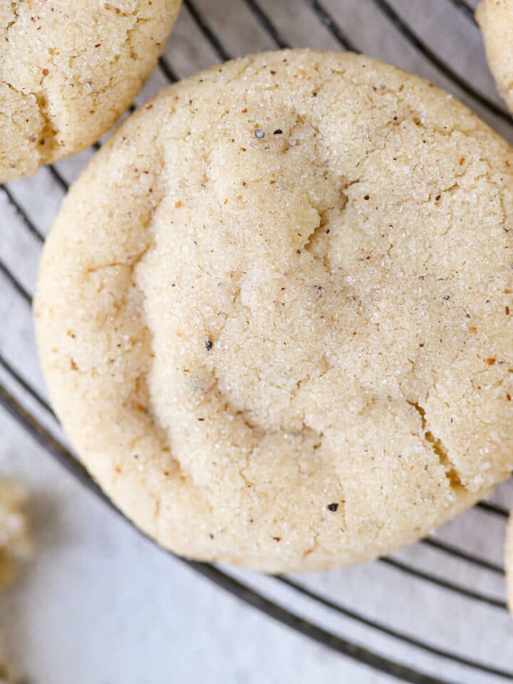 Browned Butter Cardamom Snickerdoodles Perfect Closeup