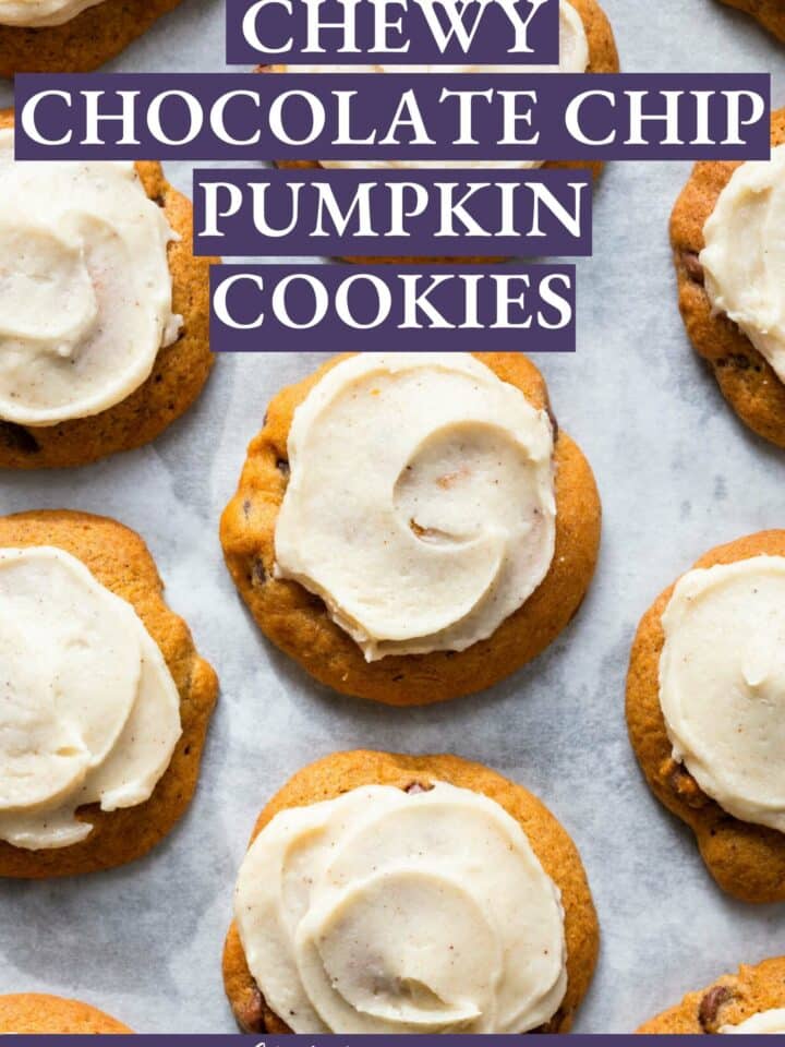 Chewy Chocolate Chip Pumpkin Cookies Bright Scaled
