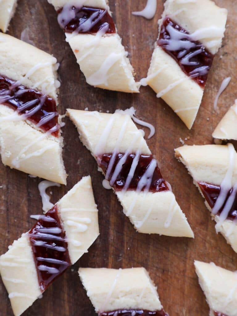 Raspberry Ribbon Cookies - Chef Lindsey Farr