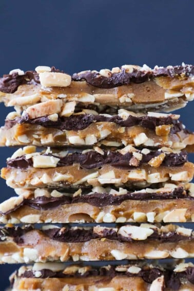 How to Make Homemade Toffee Delicious Stack