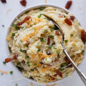 Loaded Mashed Potatoes Delicious Spoonful