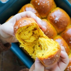 Pumpkin Herb Dinner Rolls Perfect Texture