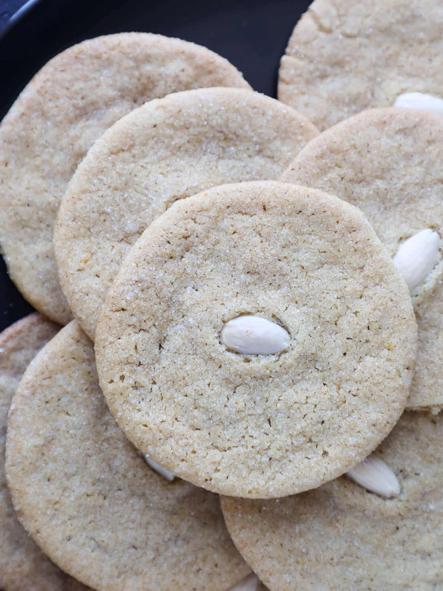 Christmas Cookies Above View