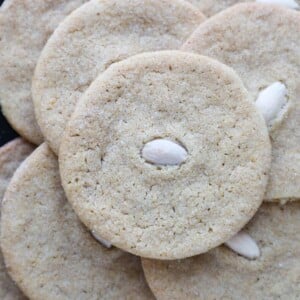 Swedish Pepparkakor Cookies Elegant Overhead