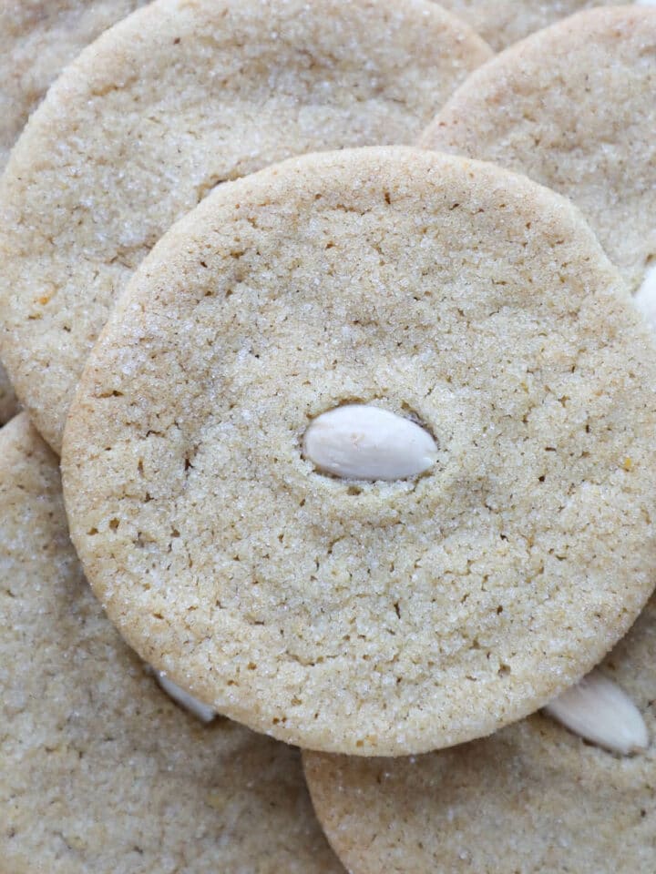 Swedish Pepparkakor Cookies Elegant Overhead