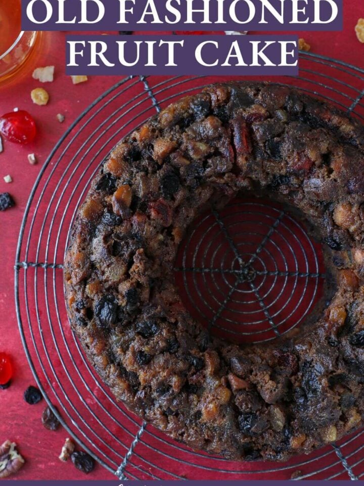 Old Fashioned Fruit Cake Chef Lindsey Farr