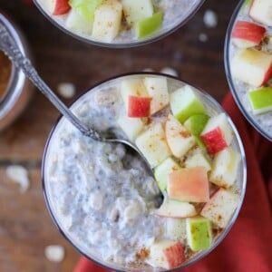 Apple Pie Overnight Oats Silver Spoon