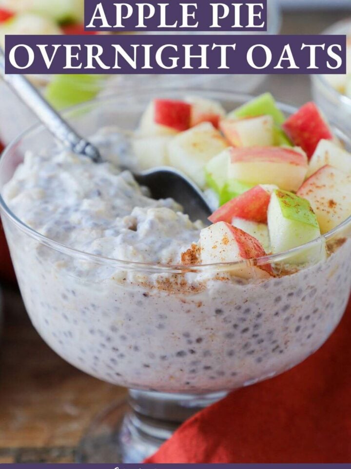 Chef Lindsey Farr Apple Pie Overnight Oats