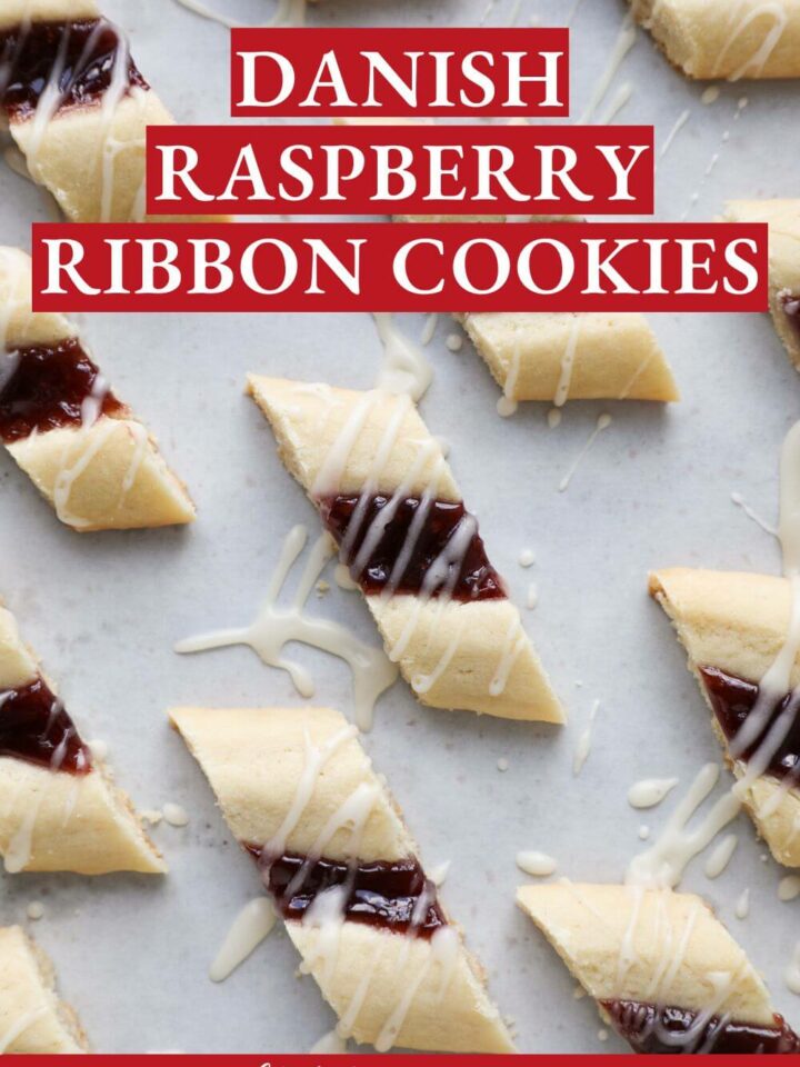 Chef Lindsey Farr Danish Raspberry Ribbon Cookies