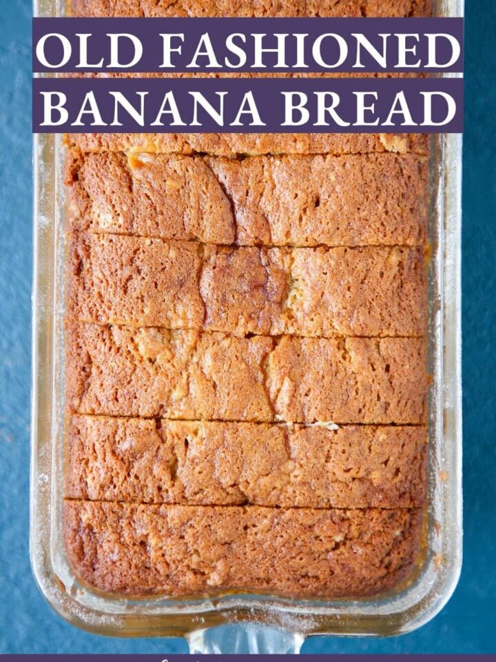 Old Fashioned Banana Bread Chef Lindsey Farr