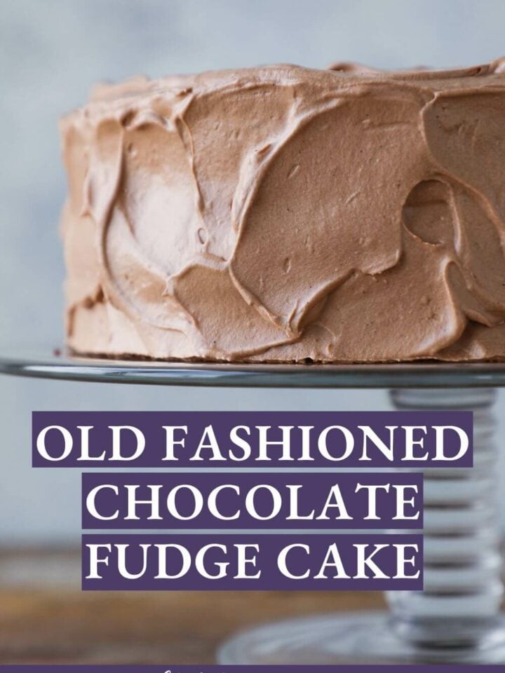 Old Fashioned Chocolate Fudge Cake Chef Lindsey Farr