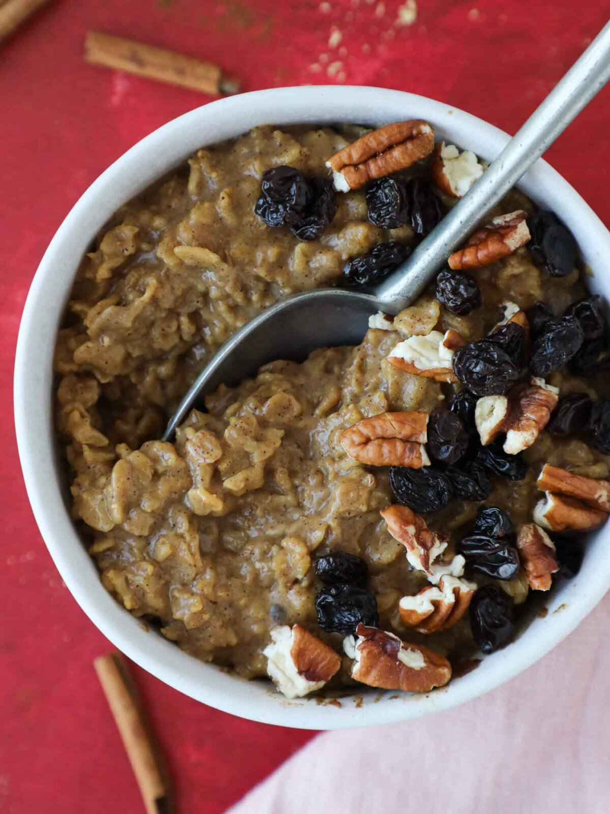 Gingerbread Oatmeal Chef Lindsey Farr