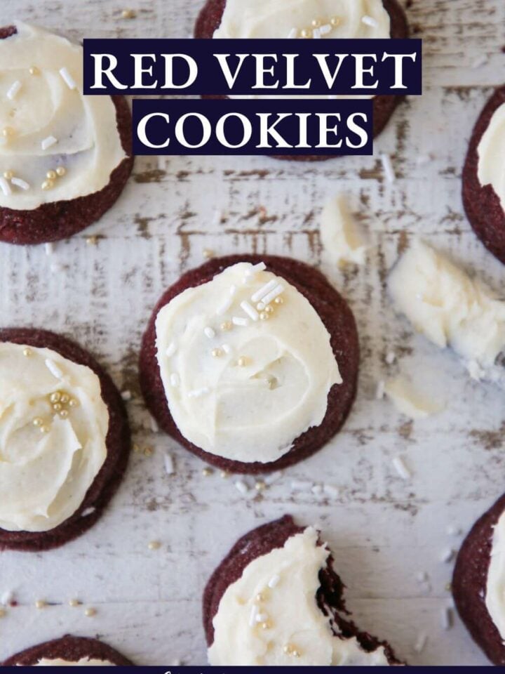 Red Velvet Cookies Chef Lindsey Farr