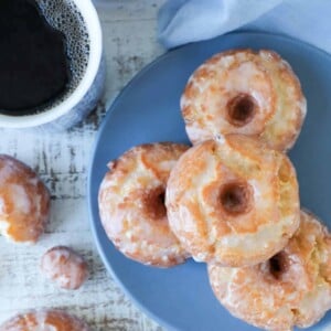 Sour Cream Cake Donuts Tablescape