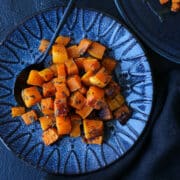 Spiced Roasted Butternut Squash Perfect Serving