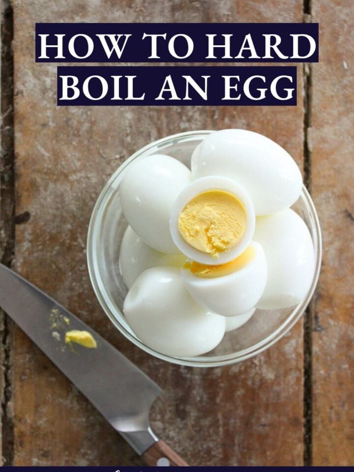 How to Hard Boil an Egg Chef Lindsey Farr.