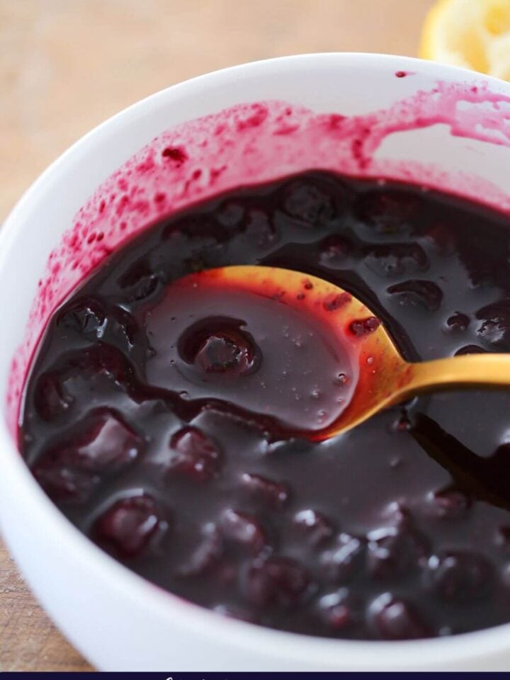 Easy Blueberry Sauce Chef Farr