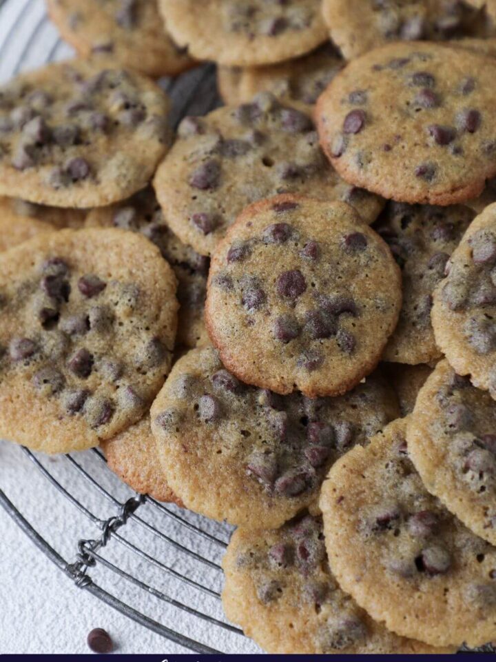 Mini Chocolate Chip Cookies Chef Farr