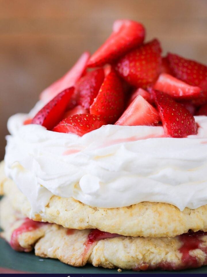 Old Fashioned Strawberry Shortcake with Whipped Cream Chef Farr