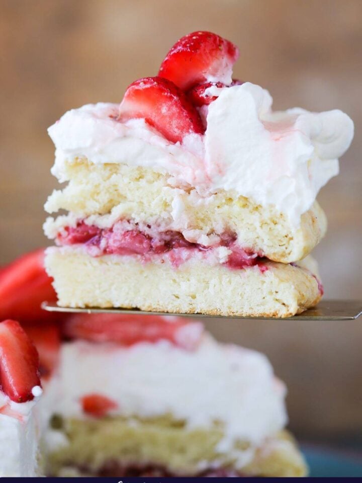 Old Fashioned Strawberry Shortcake with Whipped Cream Chef Lindsey
