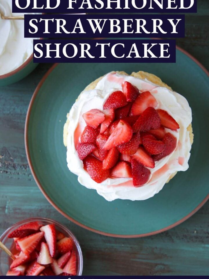 Old Fashioned Strawberry Shortcake with Whipped Cream Chef Lindsey Farr