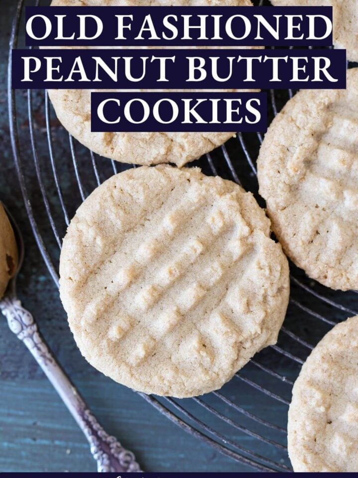 RoRo's Old Fashioned Peanut Butter Cookies Chef Lindsey Farr