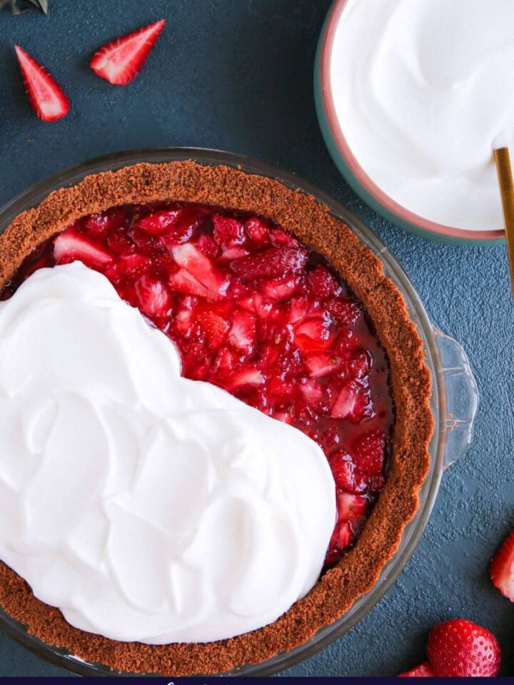 Strawberry Triumph Pie with Gingersnap Crust Chef Farr