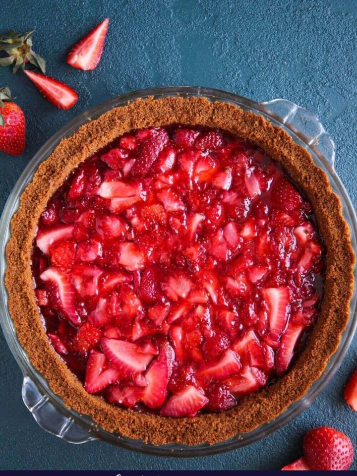 Strawberry Triumph Pie with Gingersnap Crust Chef Lindsey