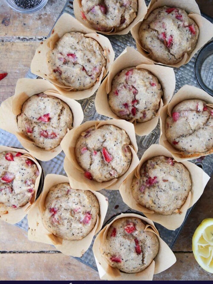 Strawberry Whole Wheat Muffins Chef Farr
