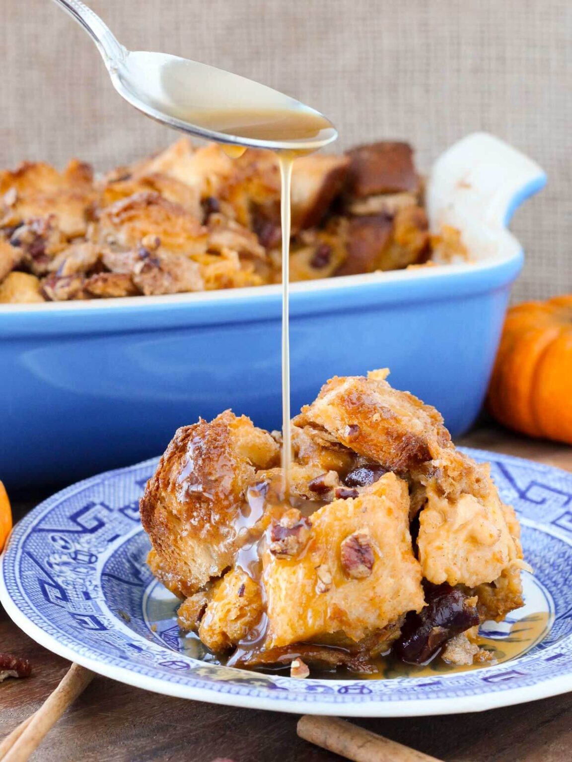 Pumpkin Bread Pudding