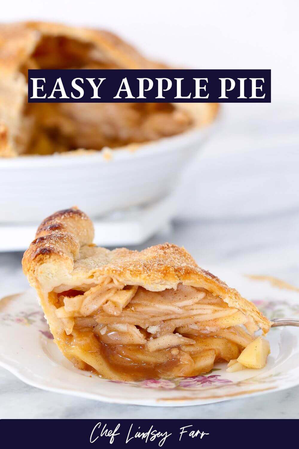 Easy Apple Pie - Chef Lindsey Farr