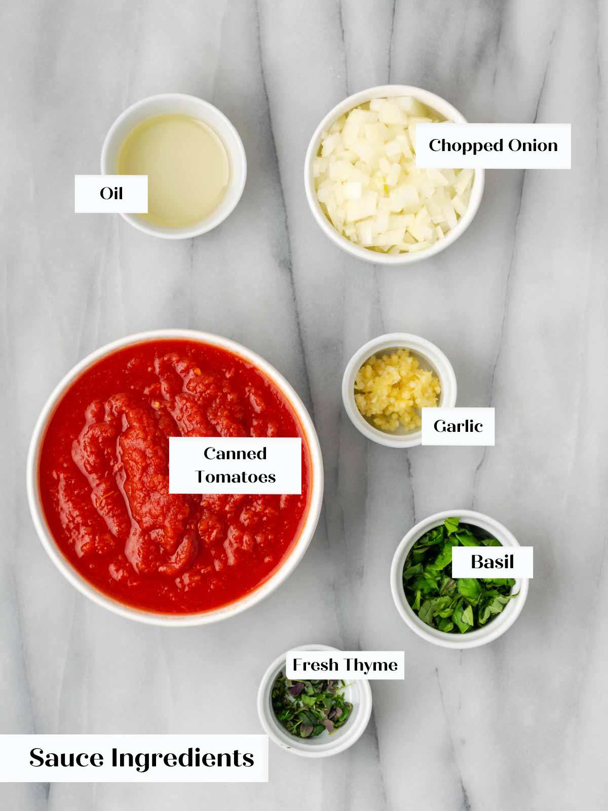 easy red sauce ingredients.