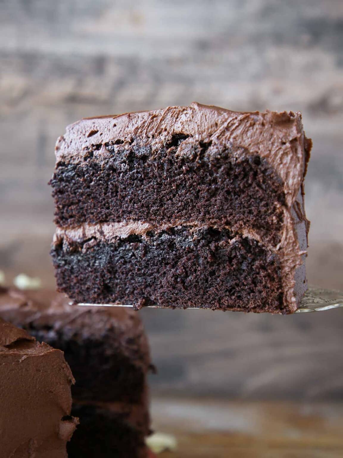 Easy Moist Chocolate Cake Recipe - Chef Lindsey Farr
