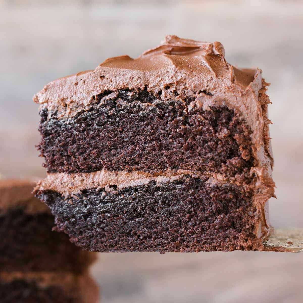 Easy Moist Chocolate Cake Recipe - Chef Lindsey Farr