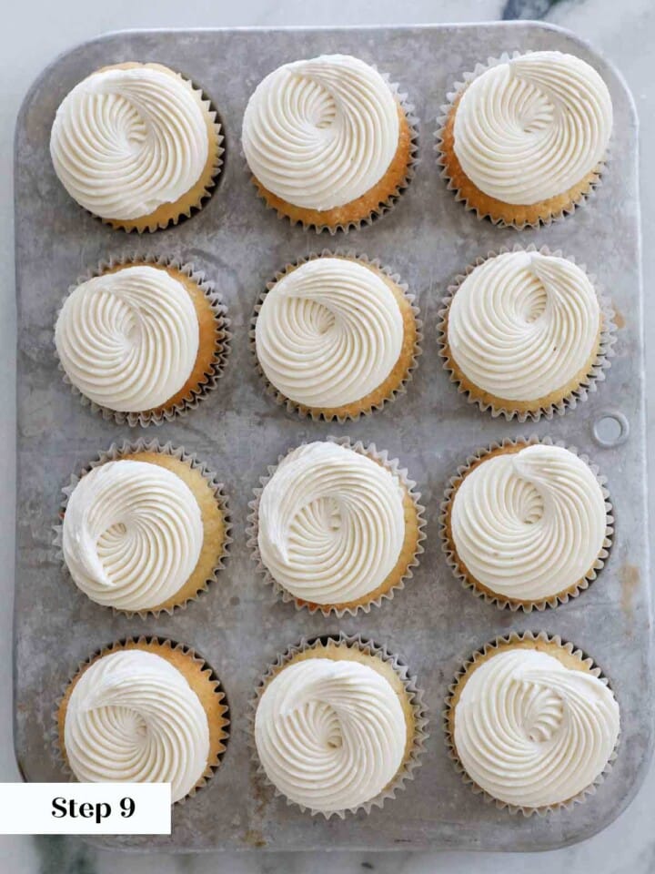 Vanilla Cupcakes - Chef Lindsey Farr