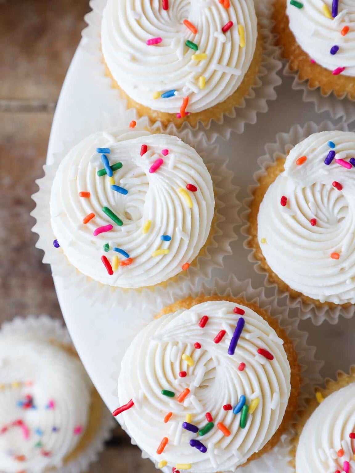 Vanilla Cupcakes - Chef Lindsey Farr